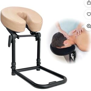 Massage Headrest for Bed, Adjustable Massage Face Cradle for Home Use,